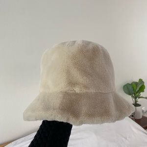 Emi Jay Faux Fur Bucket Hat